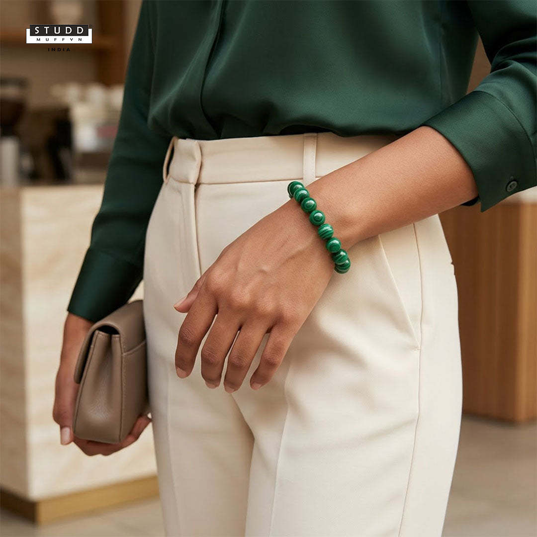 Green Malachite Bracelet