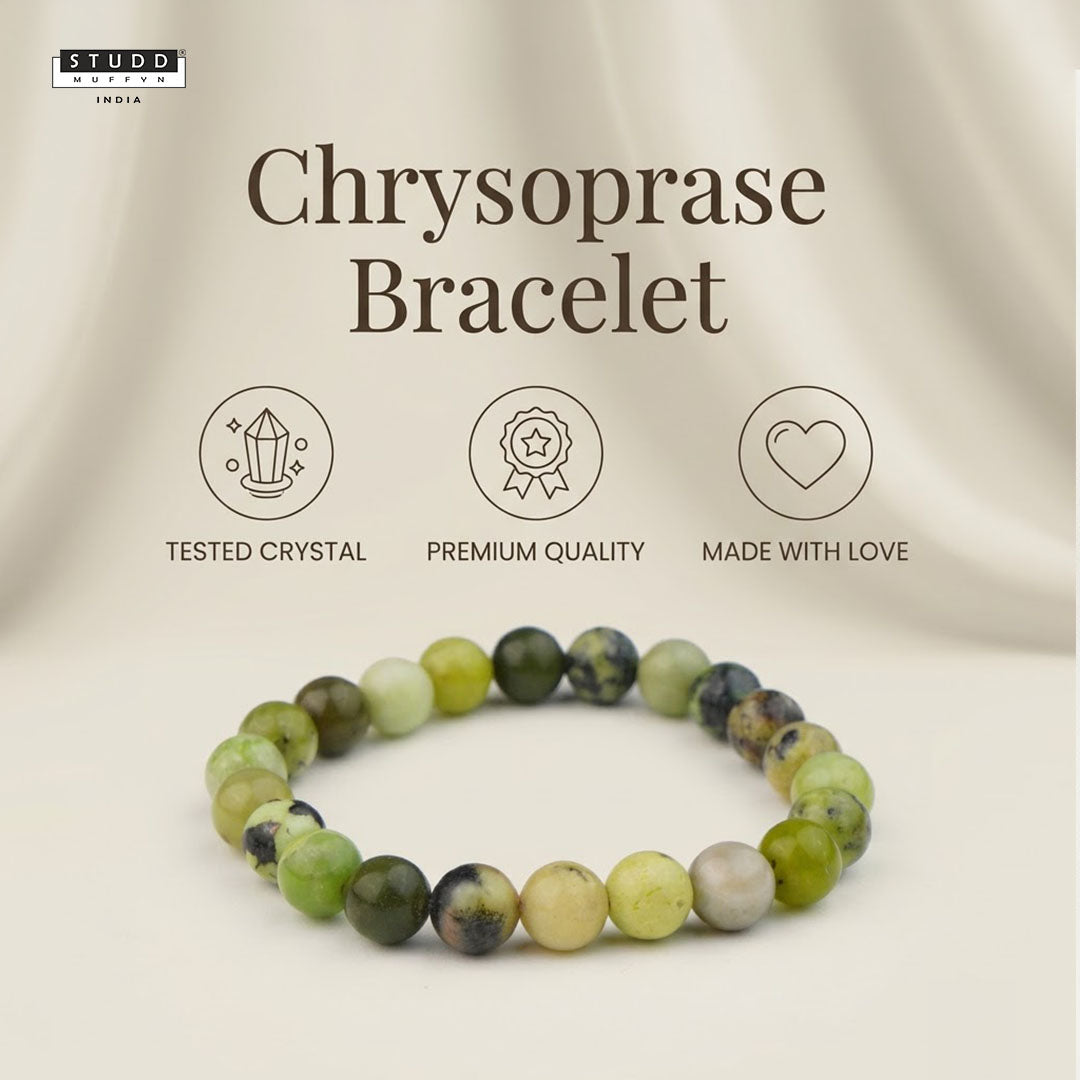 Chrysoprase Bracelet — for Positivity & Renewal