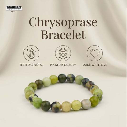 Chrysoprase Bracelet — for Positivity & Renewal
