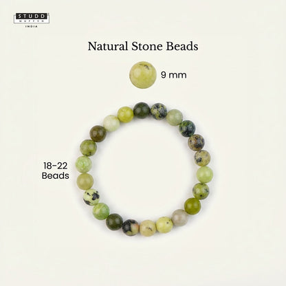 Chrysoprase Bracelet — for Positivity & Renewal