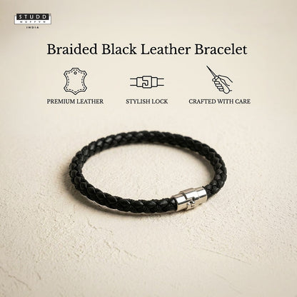 Braided Leather Bracelet