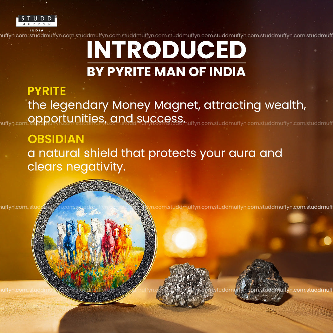 7 Rainbow Richie Rich Horses of Harmony [Round Shape]