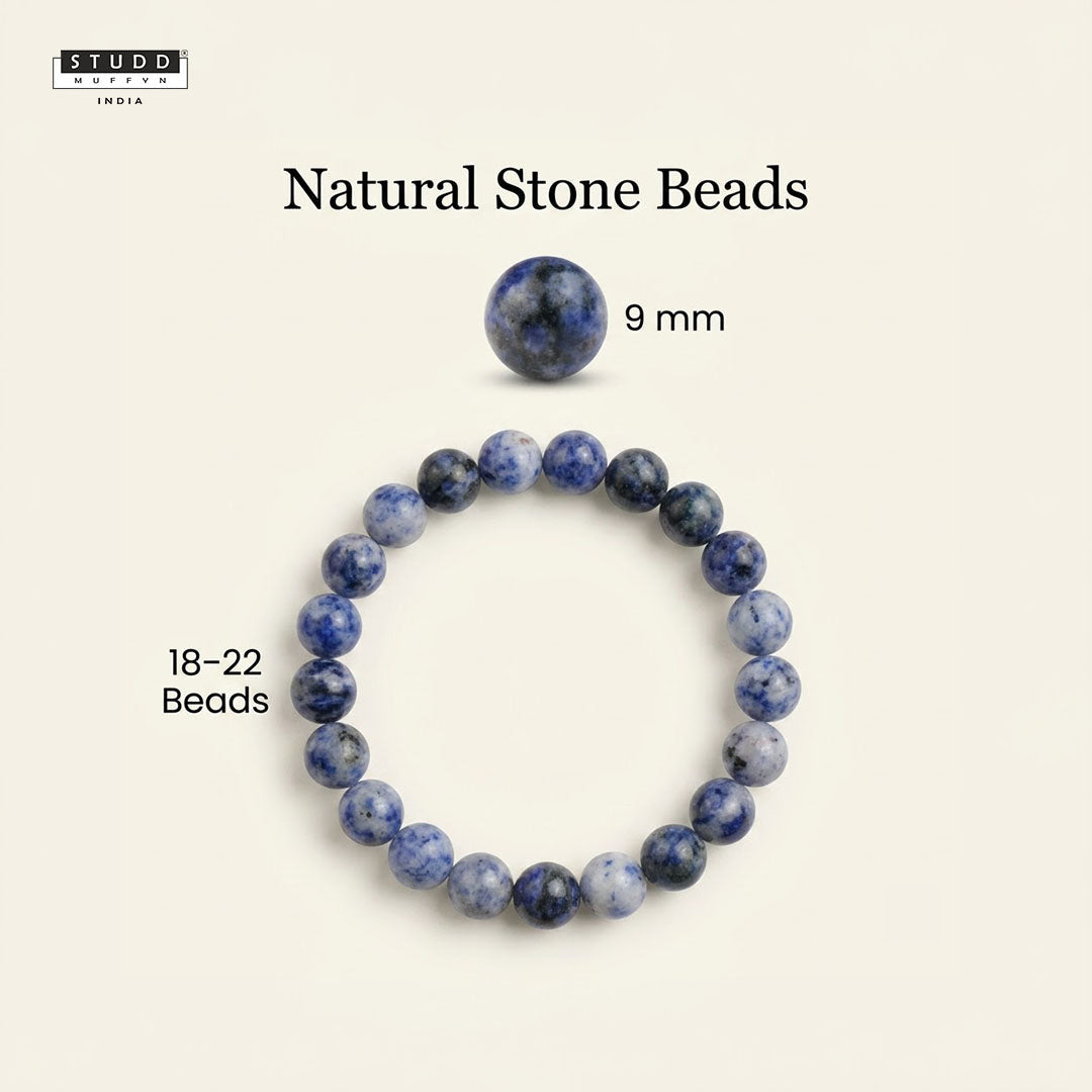 Natural Sodalite Crystal Bracelet