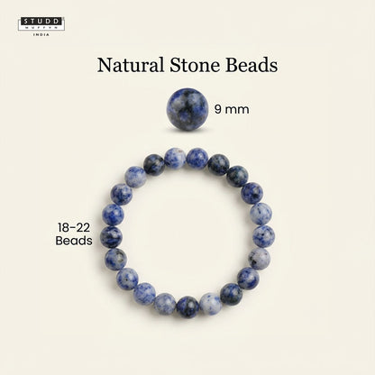 Natural Sodalite Crystal Bracelet