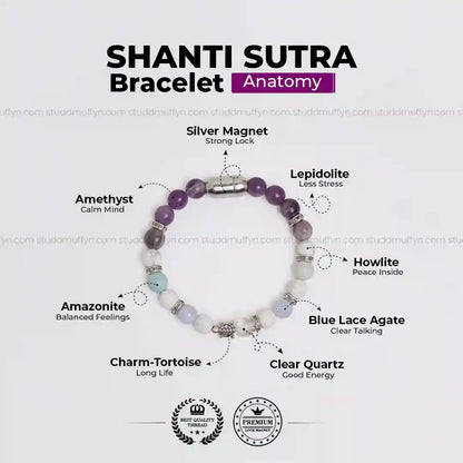 Shanti Sutra Pre-Healing Bracelet