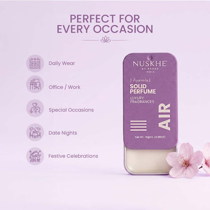 AIR - Luxurious & Natural Solid Perfume