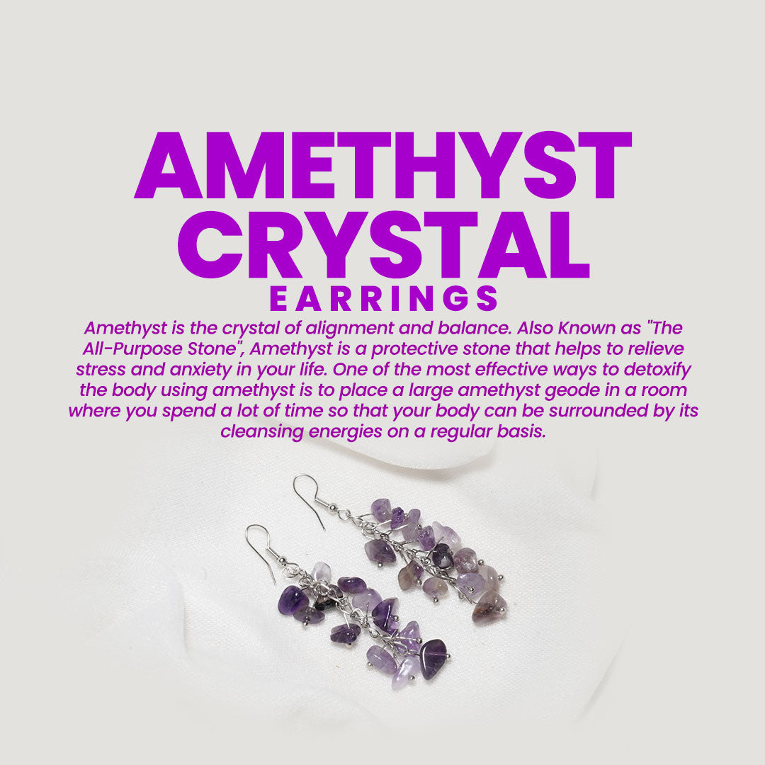 Amethyst Women Earrings