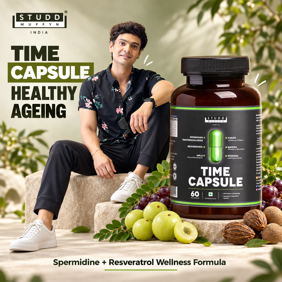 Anti-Ageing Time Capsule | 60 Capsules for Men & Women