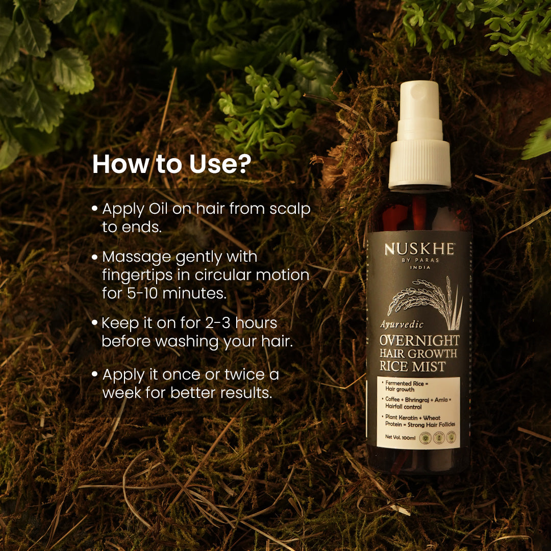 Ayurvedic Phus Phus Rice Hair Mist