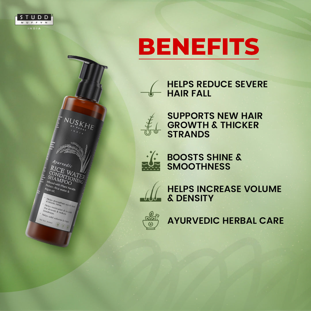 Ayurvedic Rice Water Conditioning Shampoo