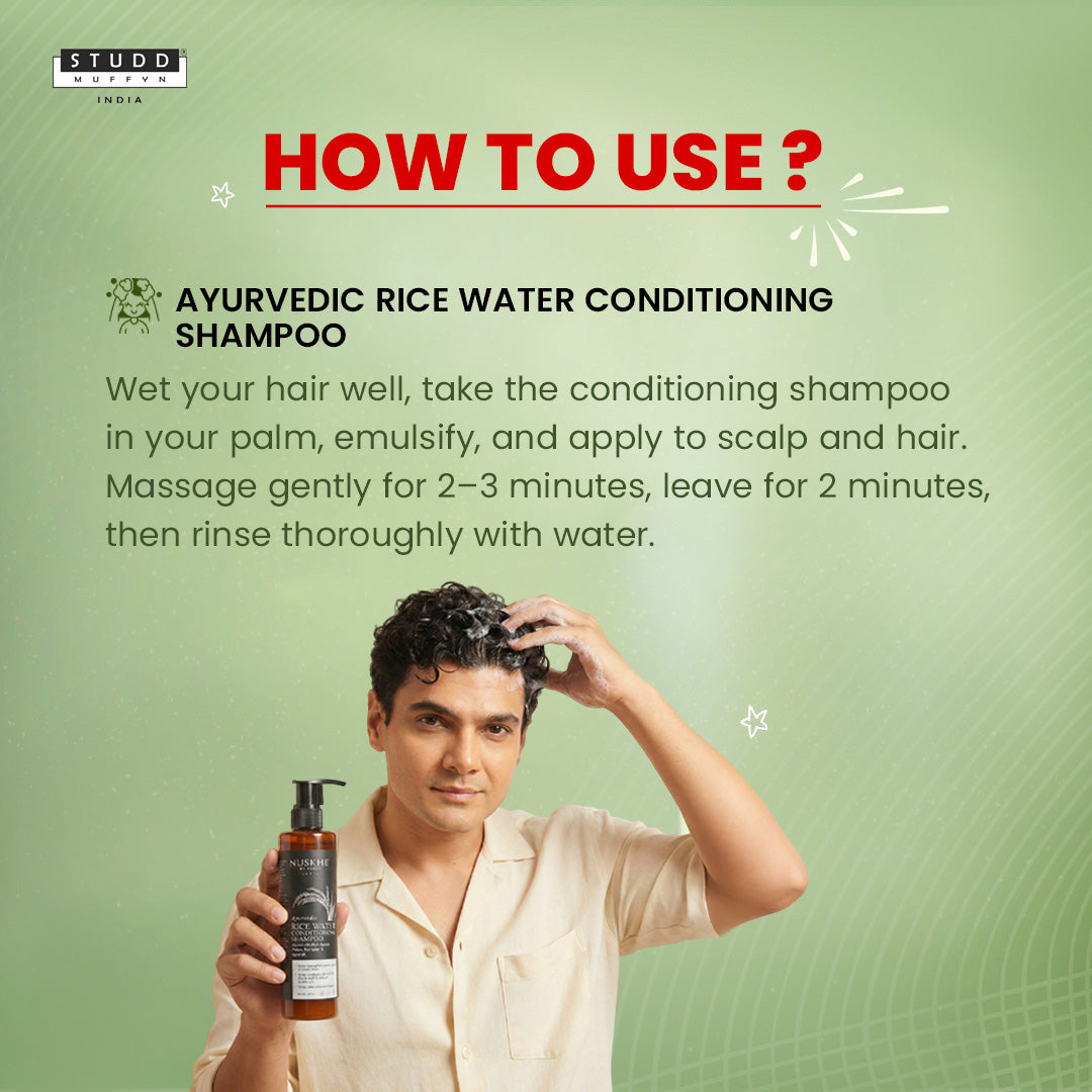 Ayurvedic Rice Water Conditioning Shampoo
