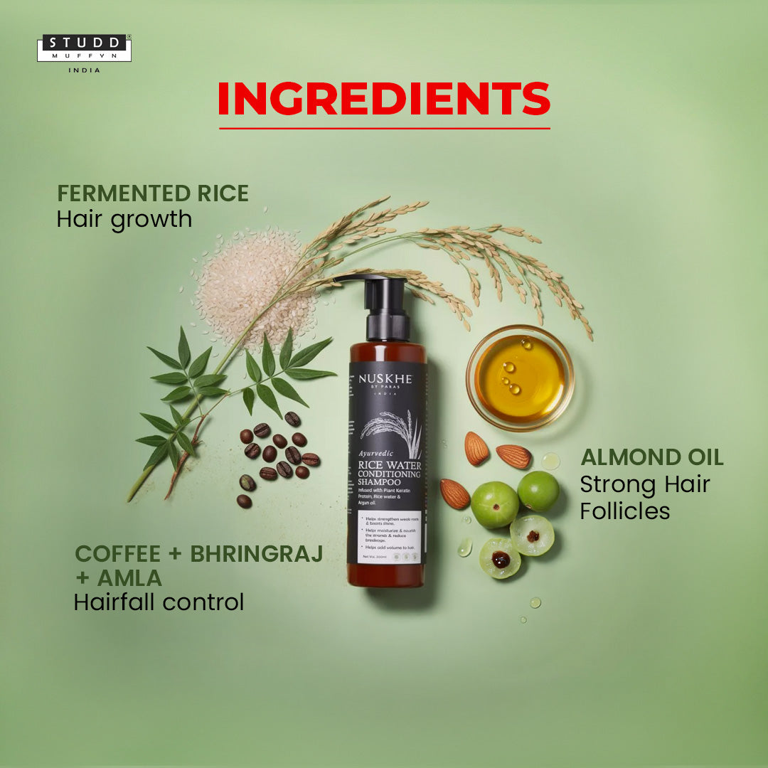 Ayurvedic Rice Water Conditioning Shampoo