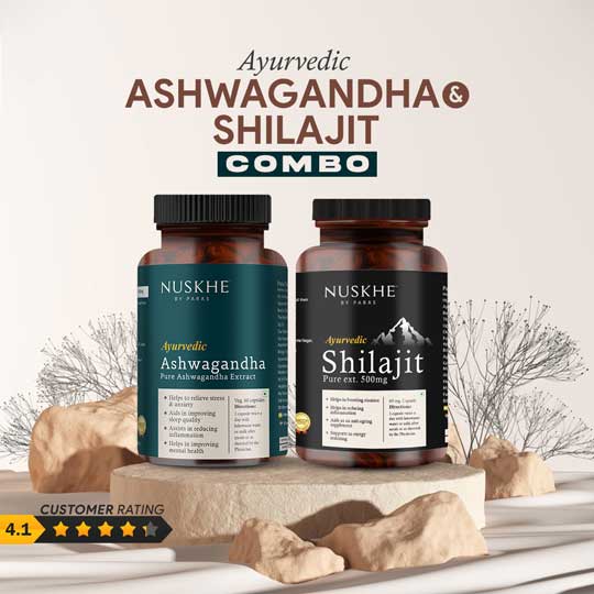 Ayurvedic Shilajit & Ashwagandha Combo