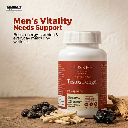 Ayurvedic Testostronger | Kaunch x Safed Musli Complex | 60 Capsules for Men