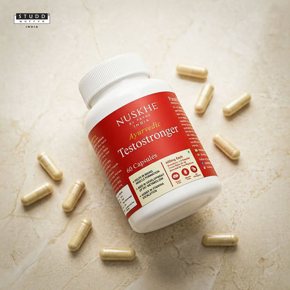 Ayurvedic Testostronger | Kaunch x Safed Musli Complex | 60 Capsules for Men