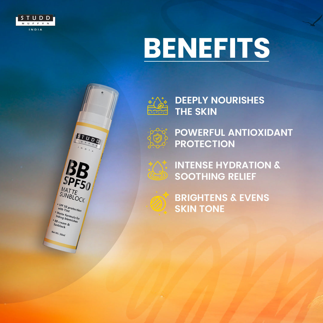 BB SPF 50 sunscreen
