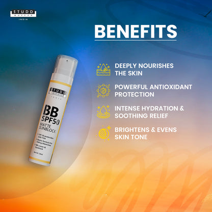 BB SPF 50 sunscreen