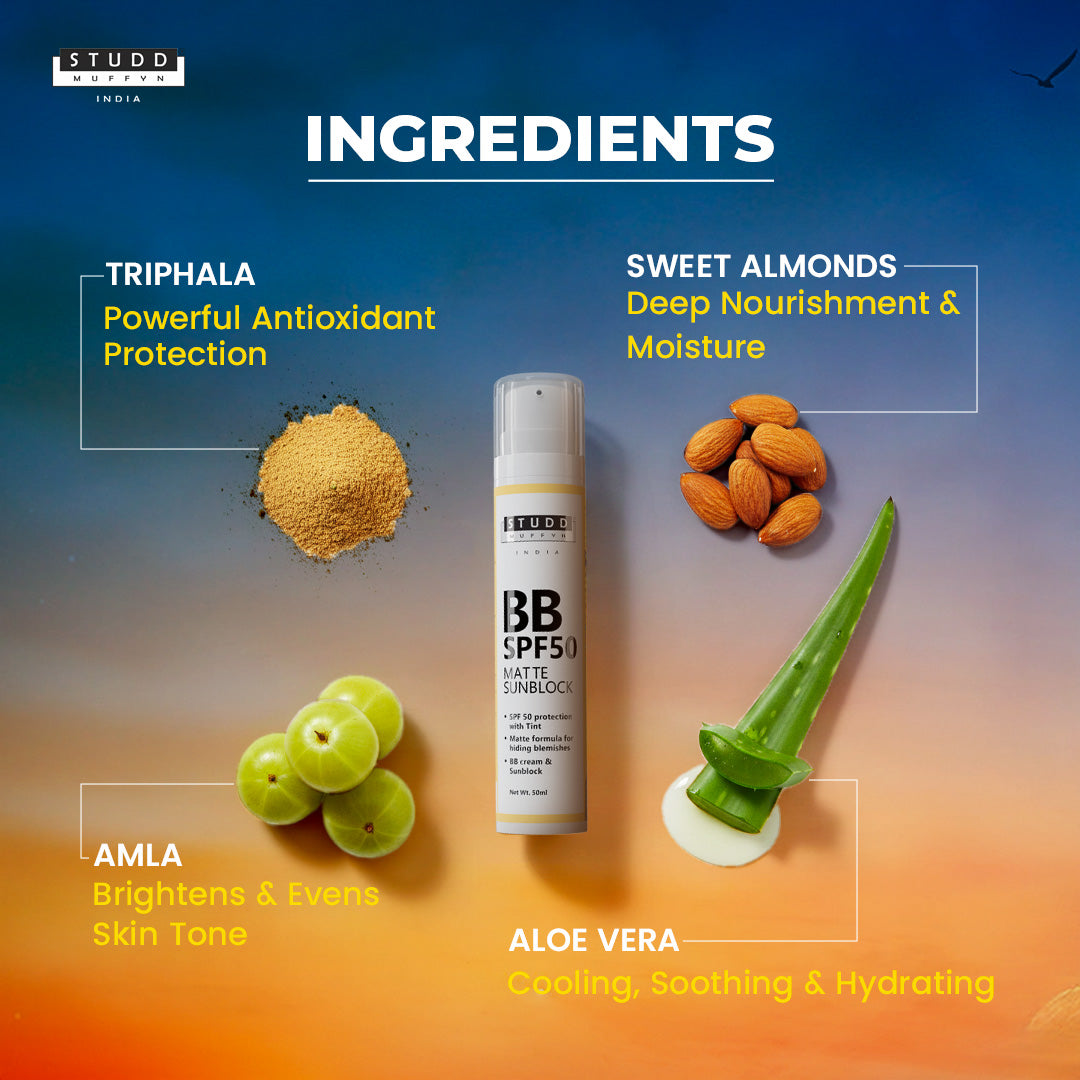 BB SPF 50 sunscreen