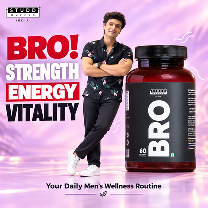 Shilajit x Ashwagandha Complex | BRO! 60 Capsules for Men