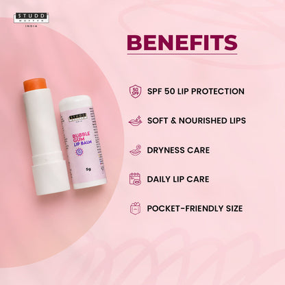 Pack of 3 Lip Balms SPF 50