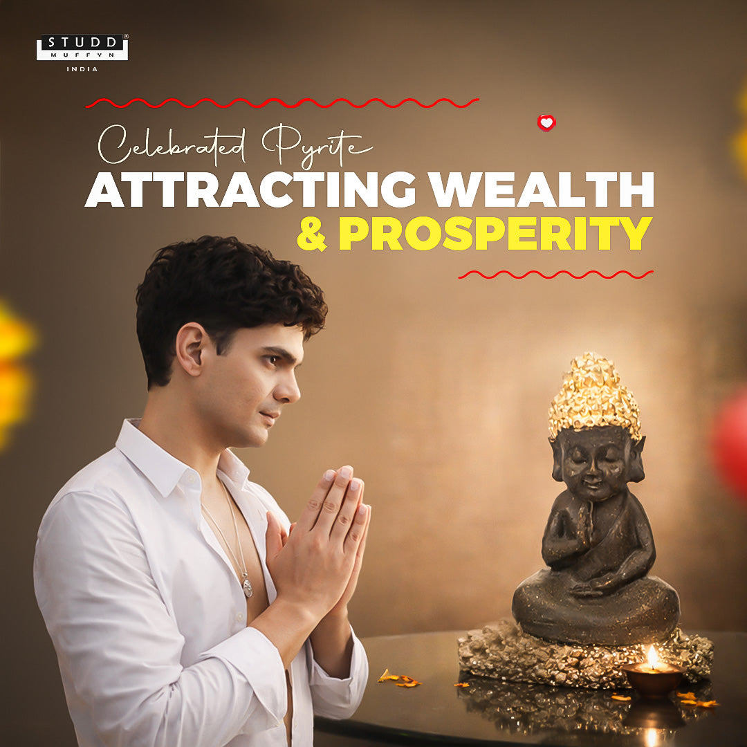 Baby Buddha on Pyrite Geode I Miniature Series