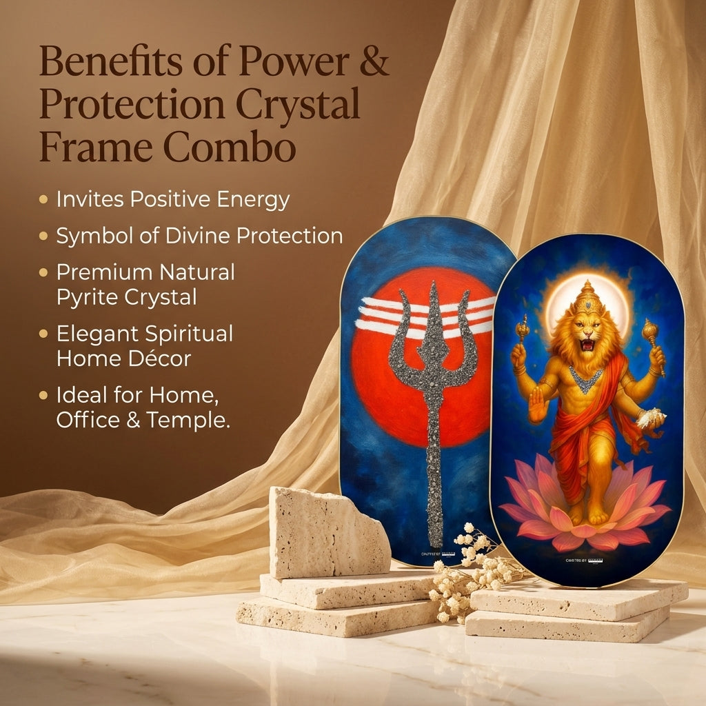 Power and Protection Crystal Frame Combo