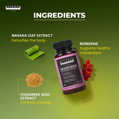 Studd Muffyn's Berberine ( 30 Capsules )