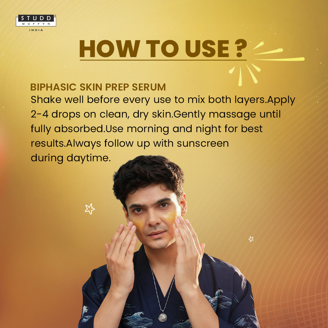Biphasic Skin Prep Serum
