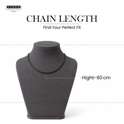 Black Boxer Chain – Urban Luxe Finish