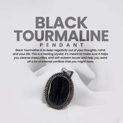 Black Tourmaline Pendant