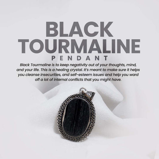 Black Tourmaline Pendant