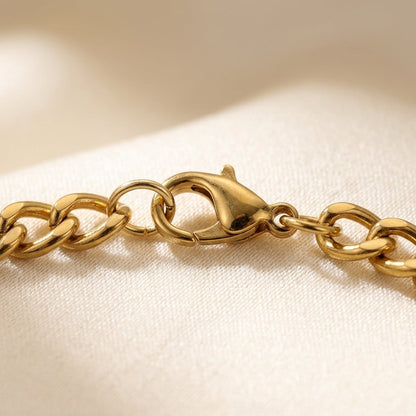 Richie Rich Cuban Bracelet - 24k Gold Tone