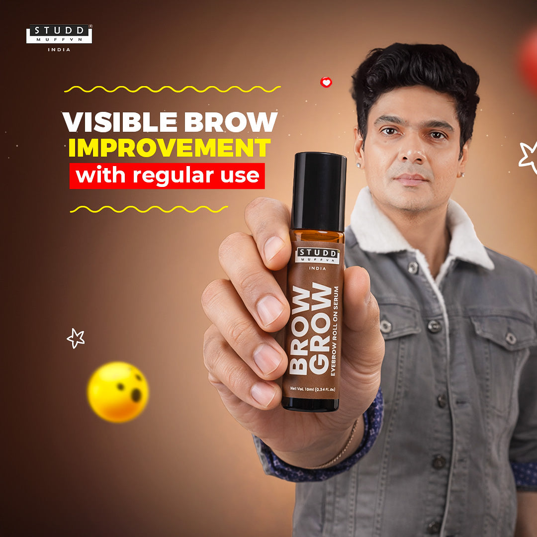 Brow Grow Eyebrow Roll On [Pack of 2]