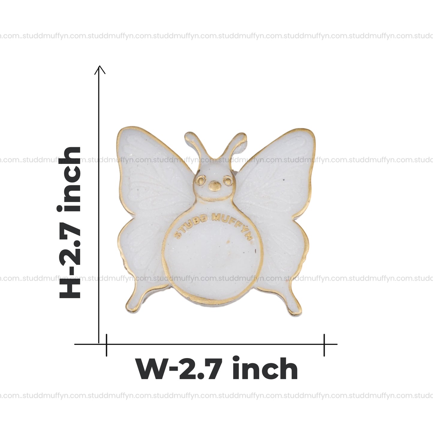Butterfly Aura Shuddhi Selenite Coaster