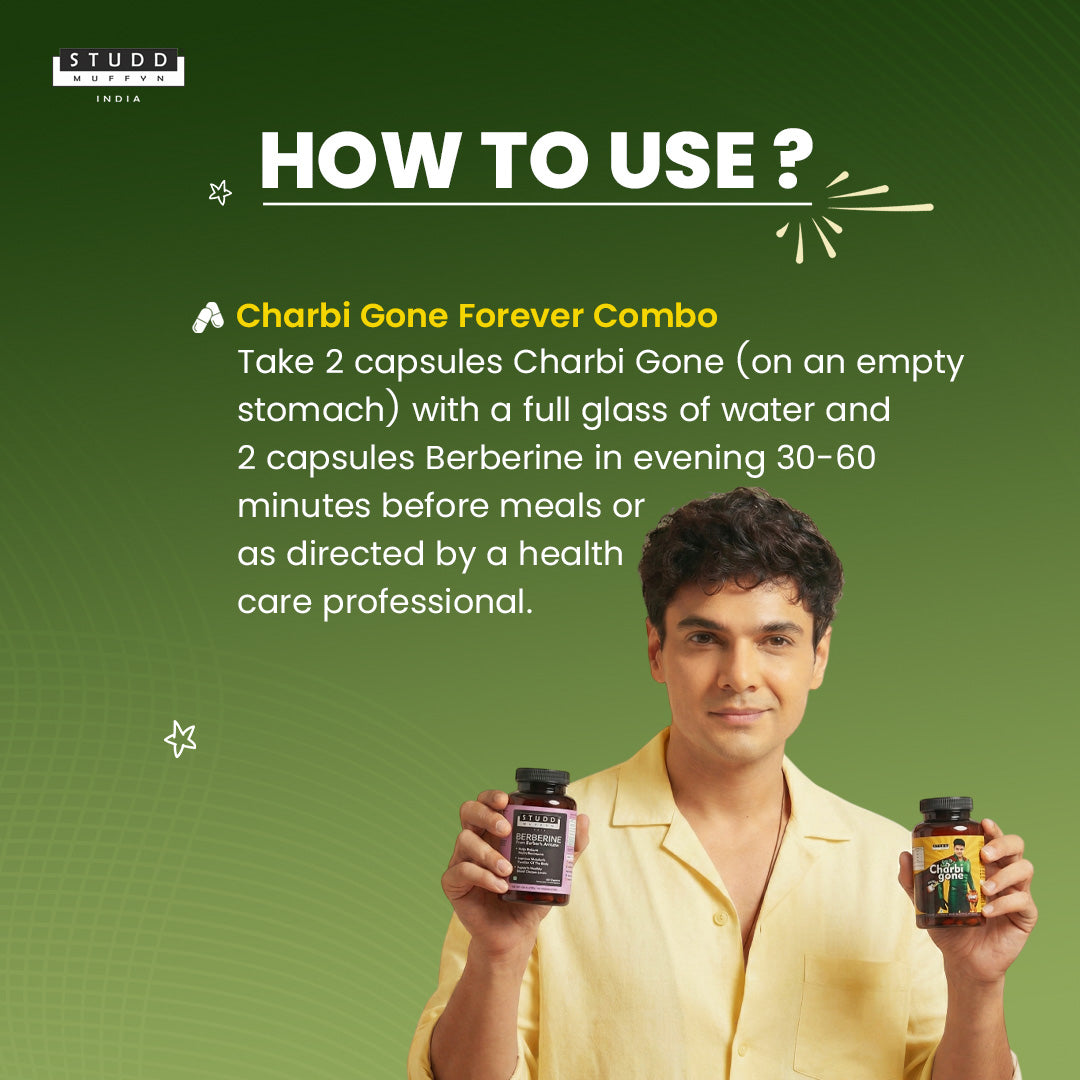 Charbi Gone Forever Combo [60 capsules]