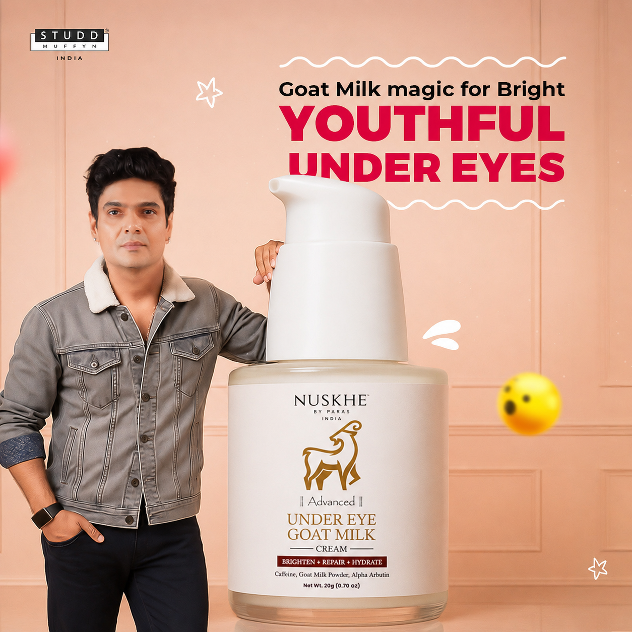 Under Eye Goat Milk | Puffy Eyes