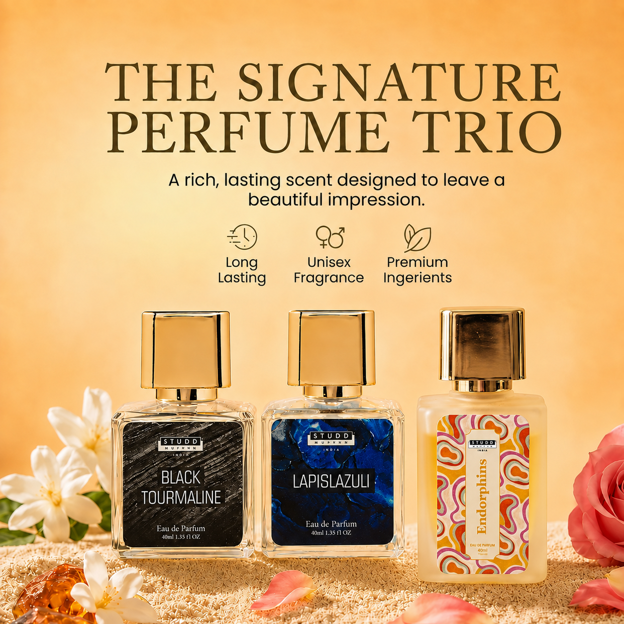 The Signature Perfume Trio [40ml X 3]