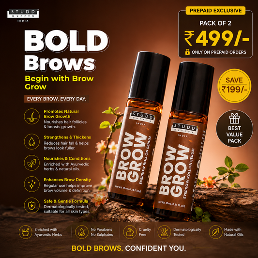 Brow Grow Eyebrow Roll On [Pack of 2]