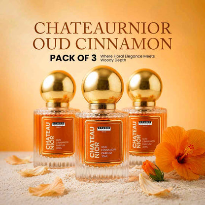 Chateaurnior | Oud Cinnamon EDP 30ml [Pack of 3]