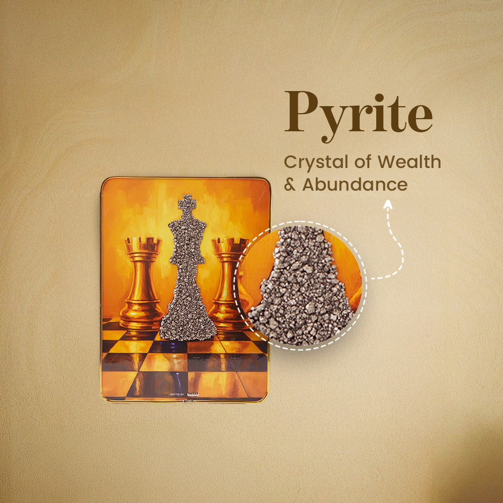 King & Queen Crystal Energy Duo [ Rectangle Frame ]