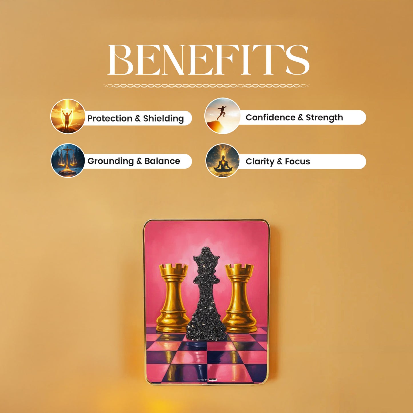 Chess-Queen Tourmaline Frame [ Rectangle Frame ]