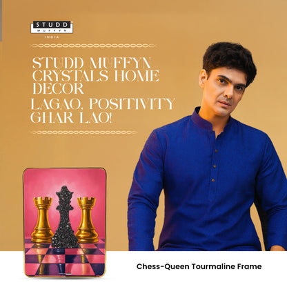 Chess-Queen Tourmaline Frame [ Rectangle Frame ]