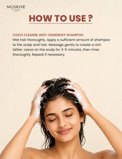 Coco Cleanse Anti-Dandruff Shampoo