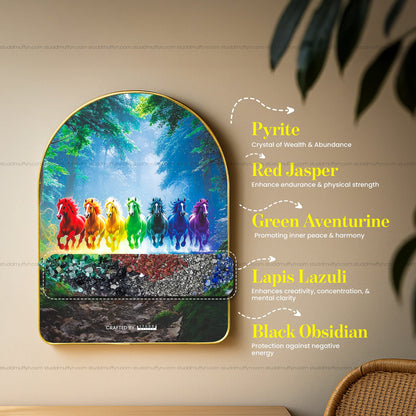 Crystal Jungle Safari I Set of 4