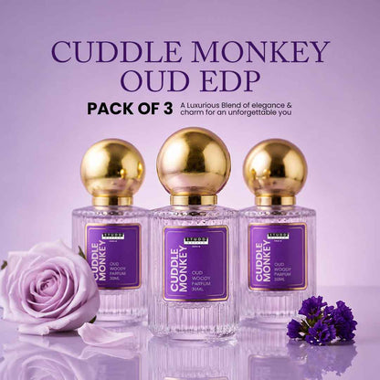 Cuddle Monkey I Oud EDP [Pack of 3]