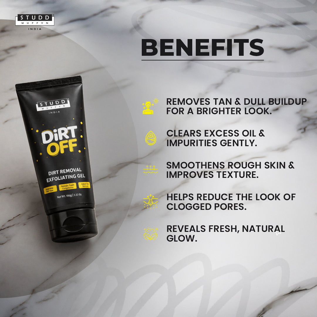 Dirt OFF Exfoliating Gel [ Pack of 3 ]