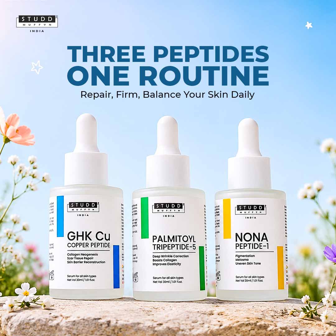 GHK-Cu + Tripeptide-5 + NONA Peptide Serum Trio