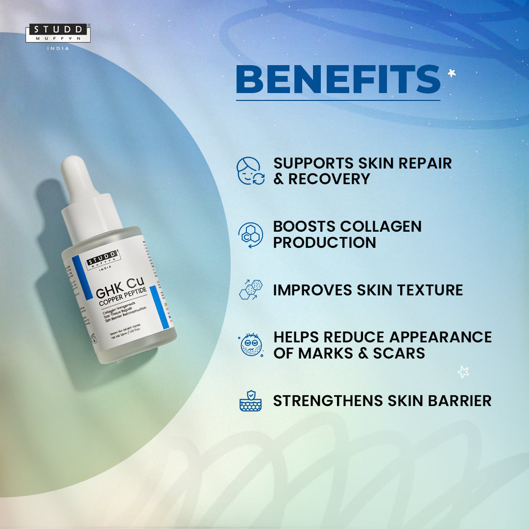 GHK Cu Copper Peptide Serum | Scar Repair & Collagen Support