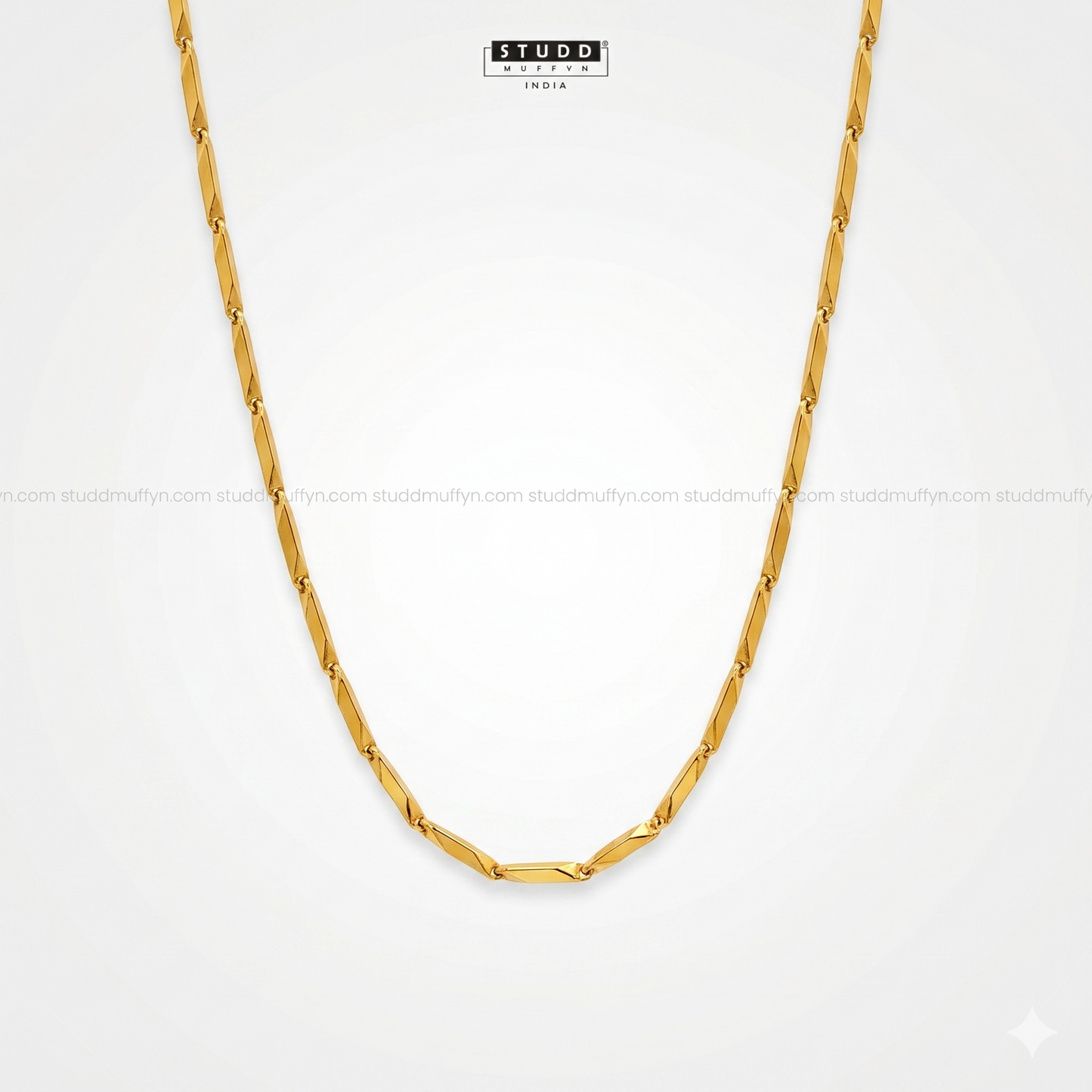 Golden Rice Chain - 24K Gold Tone Plated