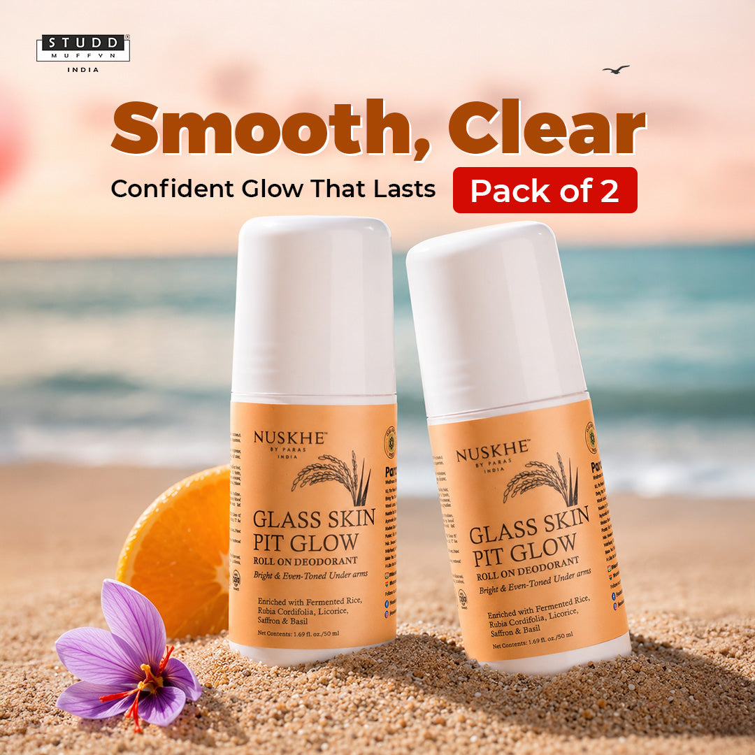 Glass Skin Pit Glow Roll On Deo [ Pack of 2 ]